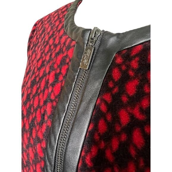 Bob Mackie Sz M Wearable Art Fleece Jacket - Picture 2 of 6